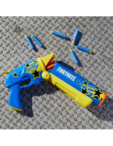 Blaster Nerf Fortnite Half Tone Hero con 12 Dardos Elite