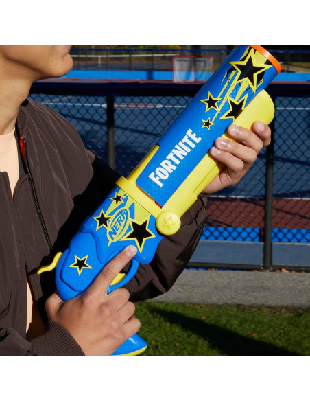 Blaster Nerf Fortnite Half Tone Hero con 12 Dardos Elite