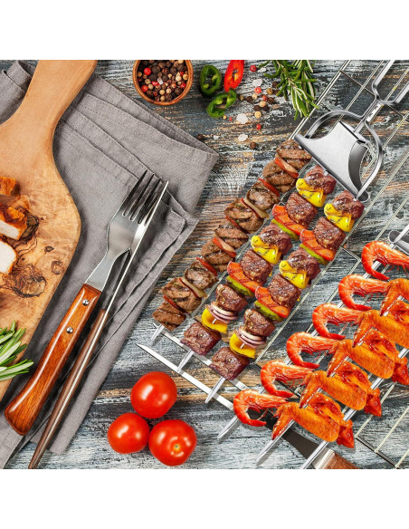 Pinchos de Acero Inoxidable Tchrules 35.56 cm 2 Piezas