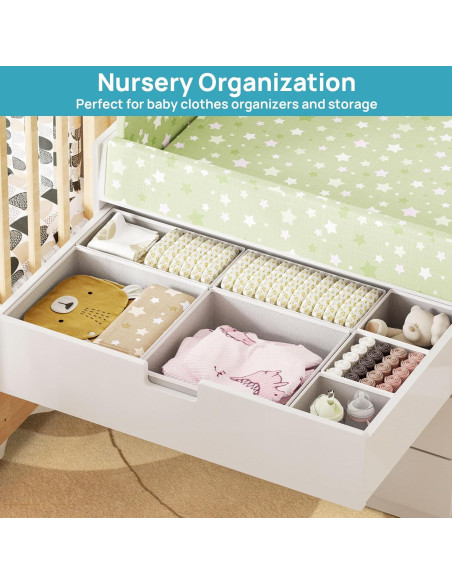 Organizador de Ropa Vtopmart 12 Piezas Tela Plegable