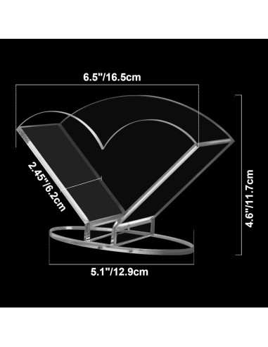 Soporte para Filtros de Café V60 Kamehame Acrílico Transparente