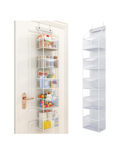 Organizador colgante Fixwal 5 estantes PVC transparente