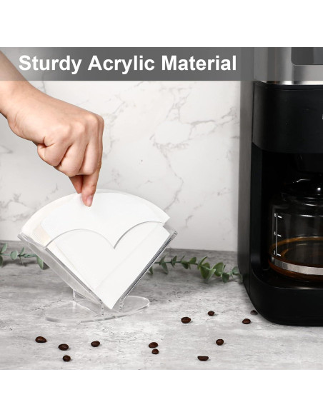 Soporte para Filtros de Café V60 Kamehame Acrílico Transparente