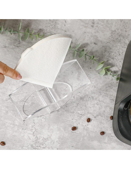 Soporte para Filtros de Café V60 Kamehame Acrílico Transparente