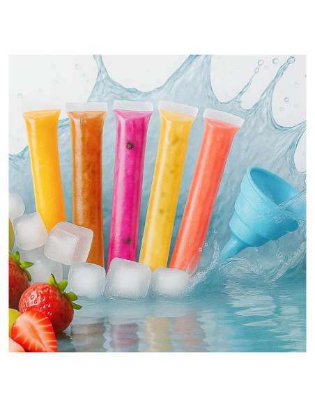 200 Tubos de Congelador Dkaool para Helados y Paletas