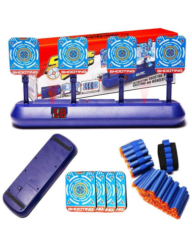 Diana Electrónica Fibevon con 4 Objetivos para Nerf