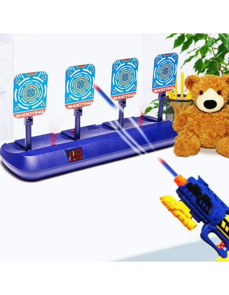 Diana Electrónica Fibevon con 4 Objetivos para Nerf