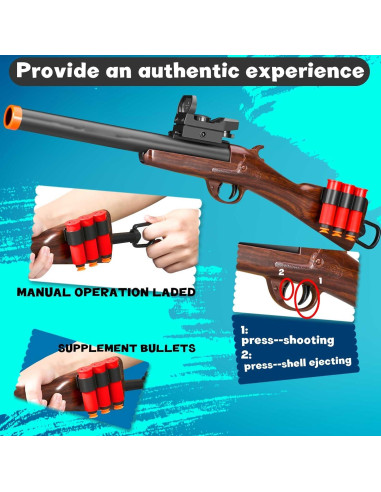 Escopeta de Juguete Amazing Astral 25.4x15.2 cm para Niños