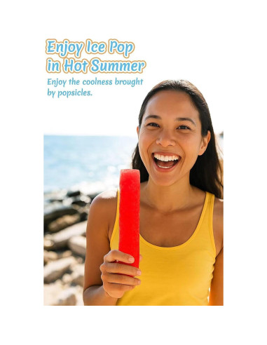 200 Tubos de Congelador Dkaool para Helados y Paletas