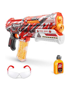 Blaster de Gel XShot Hyper Clutch ZURU 5000 Pellets 100 Capacidad