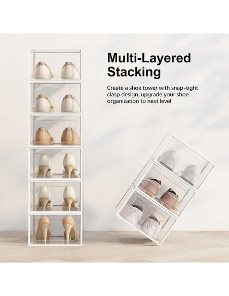 Caja de Almacenamiento para Zapatos SEE SPRING Pack 12