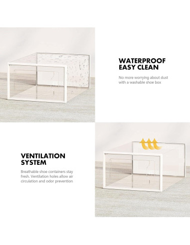 Caja de Almacenamiento para Zapatos SEE SPRING Pack 12