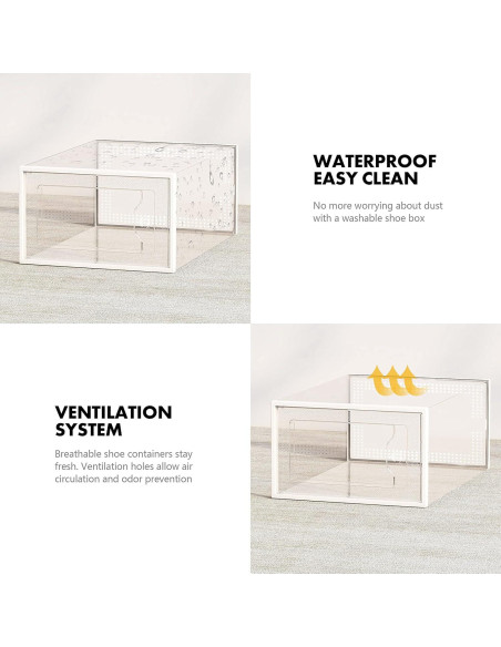 Caja de Almacenamiento para Zapatos SEE SPRING Pack 12