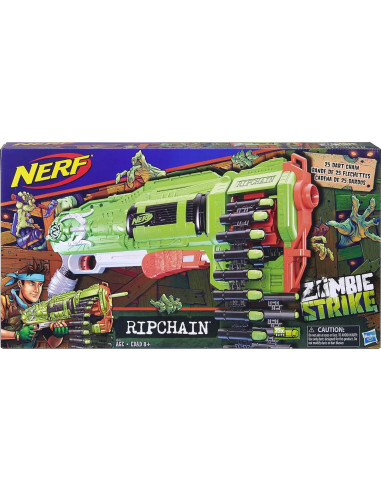 Nerf Blaster Zombie Ripchain Hasbro 0,10 kg 8 años+