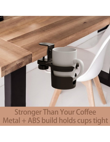Soporte para Tazas KOXHERO con Abrazadera Ajustable 360