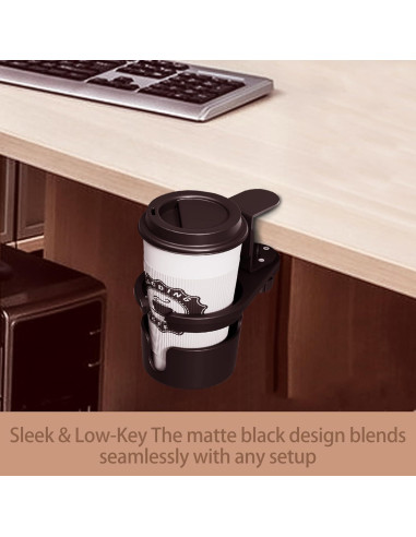 Soporte para Tazas KOXHERO con Abrazadera Ajustable 360