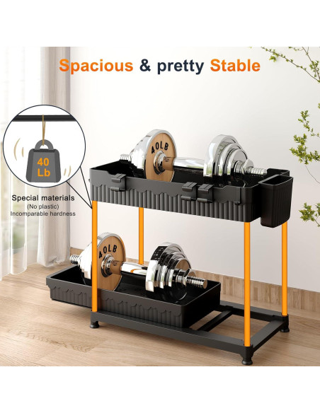 Organizador Bajo Fregadero Sevenblue 2 Niveles con Cajón