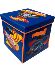 Cubo de Almacenamiento Hot Wheels ZipBin 300 Autos 2
