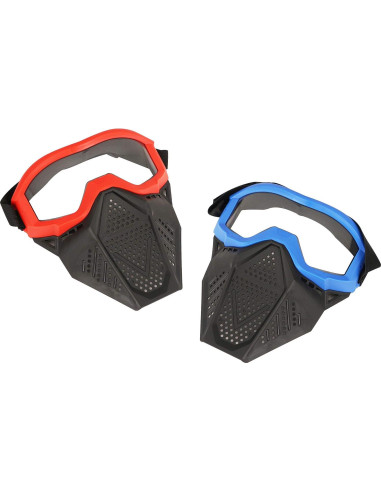Máscara Táctica Nerf Rival Apollo Zeus Khaos 2 Piezas