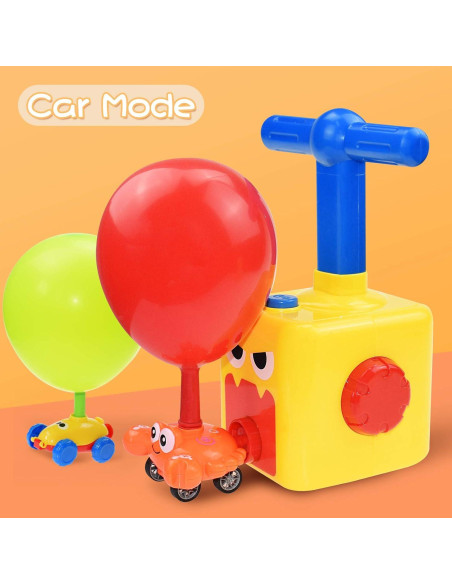 BAKAM Lanzador de Globos y Coche Motorizado STEM Pájaro