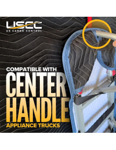 Cubierta Acolchada para Carro de Mano US Cargo Control 127x40 cm 2