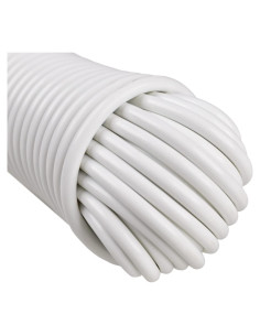 Cuerda de Ropa Plástica West Coast Paracord 15.24 m 5.56 mm Blanca