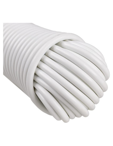 Cuerda de Ropa Plástica West Coast Paracord 15.24 m 5.56 mm Blanca