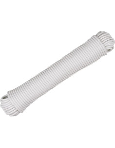 Cuerda de Ropa Plástica West Coast Paracord 15.24 m 5.56 mm Blanca 2