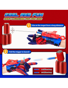 Lanzador de Telaraña para Niños Excitobo con Guante 2