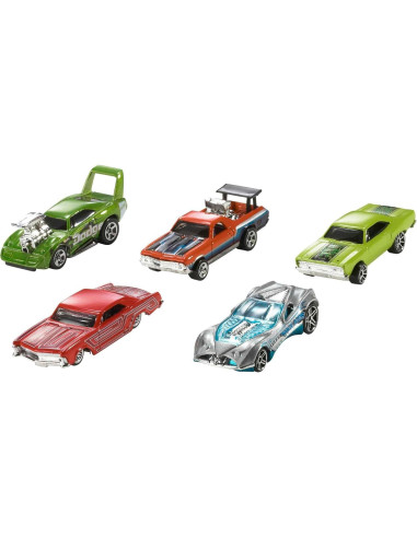 Hot Wheels Paquete de 10 Coches a Escala 1:64 Diversión