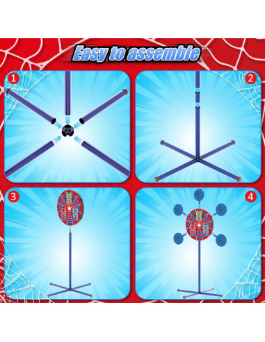 Juego de Tiro Nerf Qichuang con 2 Pistolas y 40 Dardos