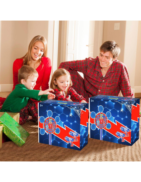 Juego de Tiro Nerf Qichuang con 2 Pistolas y 40 Dardos