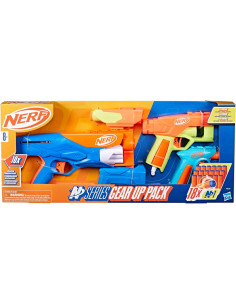 Paquete de Equipamiento Nerf N Series con 3 Blasters y 18 Dardos 2