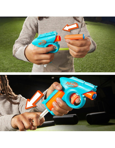 Paquete de Equipamiento Nerf N Series con 3 Blasters y 18 Dardos