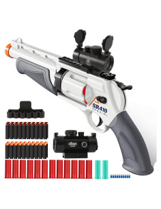 Pistola de Juguete DWMTGS Grizzly con 20 Dardos de Espuma