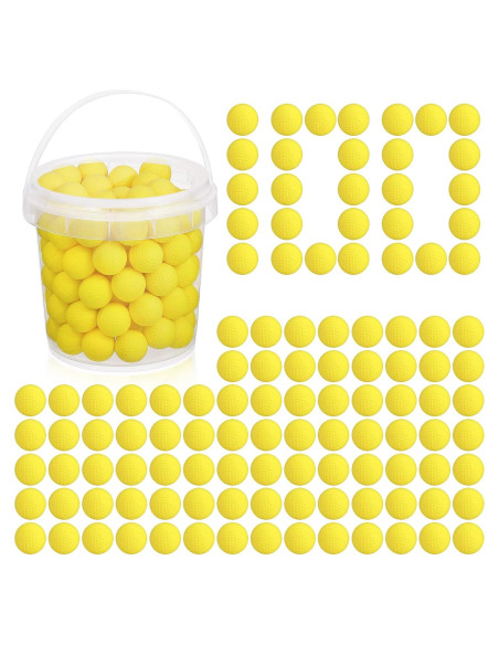 Recarga 100 Balas Espuma TiopLior para Pistola Nerf Rival