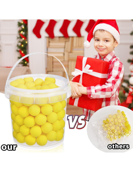 Recarga 100 Balas Espuma TiopLior para Pistola Nerf Rival