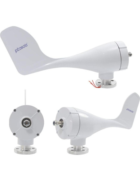 Generador Eólico Pikasola 400W 12V 5 Aspas para Hogar