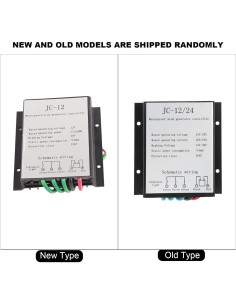 Generador Eólico ViaGasaFamido 800W 12V 6 Aspas Azul 2