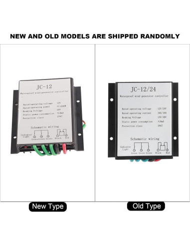 Generador Eólico ViaGasaFamido 800W 12V 6 Aspas Azul