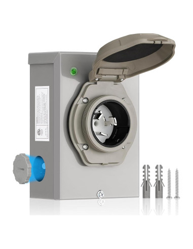 Caja de entrada de generador WILAWELS 50 Amp NEMA SS2-50P