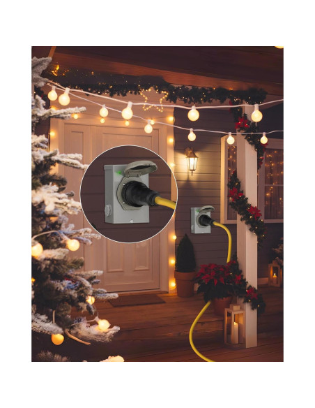 Caja de entrada de generador WILAWELS 50 Amp NEMA SS2-50P