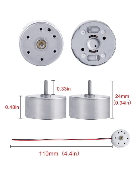 Kit Generador Eólico Mini Sntieecr 6 PCS 3V-12V para Experimentos