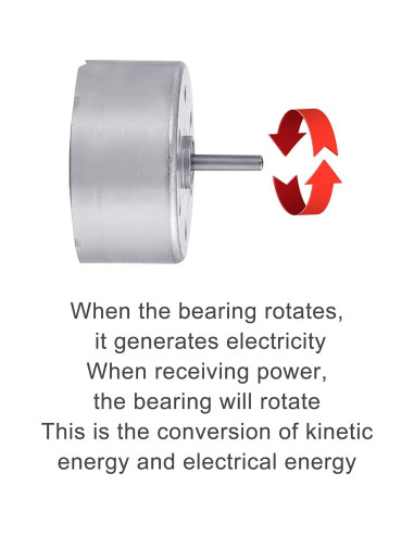 Kit Generador Eólico Mini Sntieecr 6 PCS 3V-12V para Experimentos