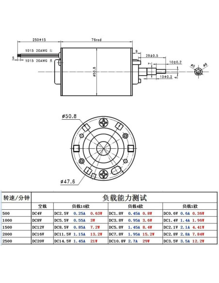 Generador de Turbina Eólica Pequeña BUBUQD 36W 12V 40W