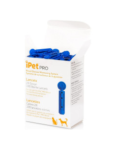Sistema Monitoreo Glucosa UltiCare iPet PRO 100 Lancetas