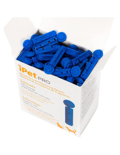 Sistema Monitoreo Glucosa UltiCare iPet PRO 100 Lancetas 2