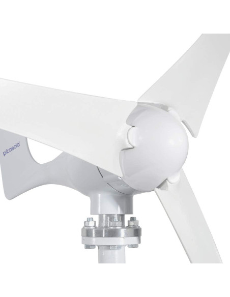 Generador Eólico Pikasola 400W 12V 3 Aspas para Hogar