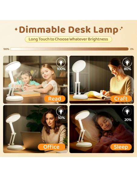 Lámpara Inalámbrica Portátil PIKOY 3600mAh 10 Niveles Brillo