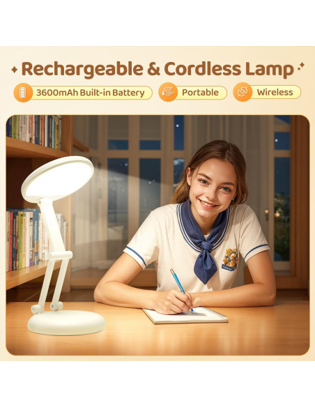 Lámpara Inalámbrica Portátil PIKOY 3600mAh 10 Niveles Brillo